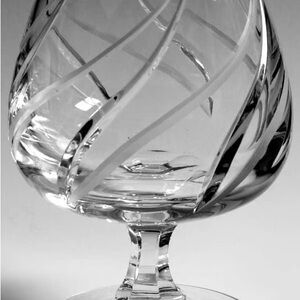 Elegant Crystal Brandy Glass  Windlass by Mikasa